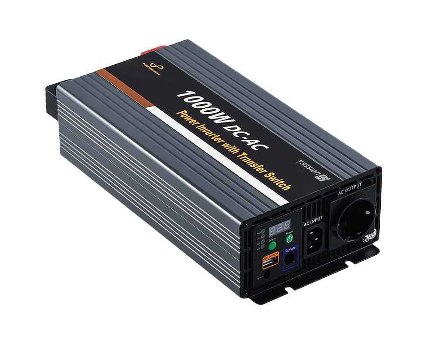 転送スイッチ付き 1000W 純正弦インバーター